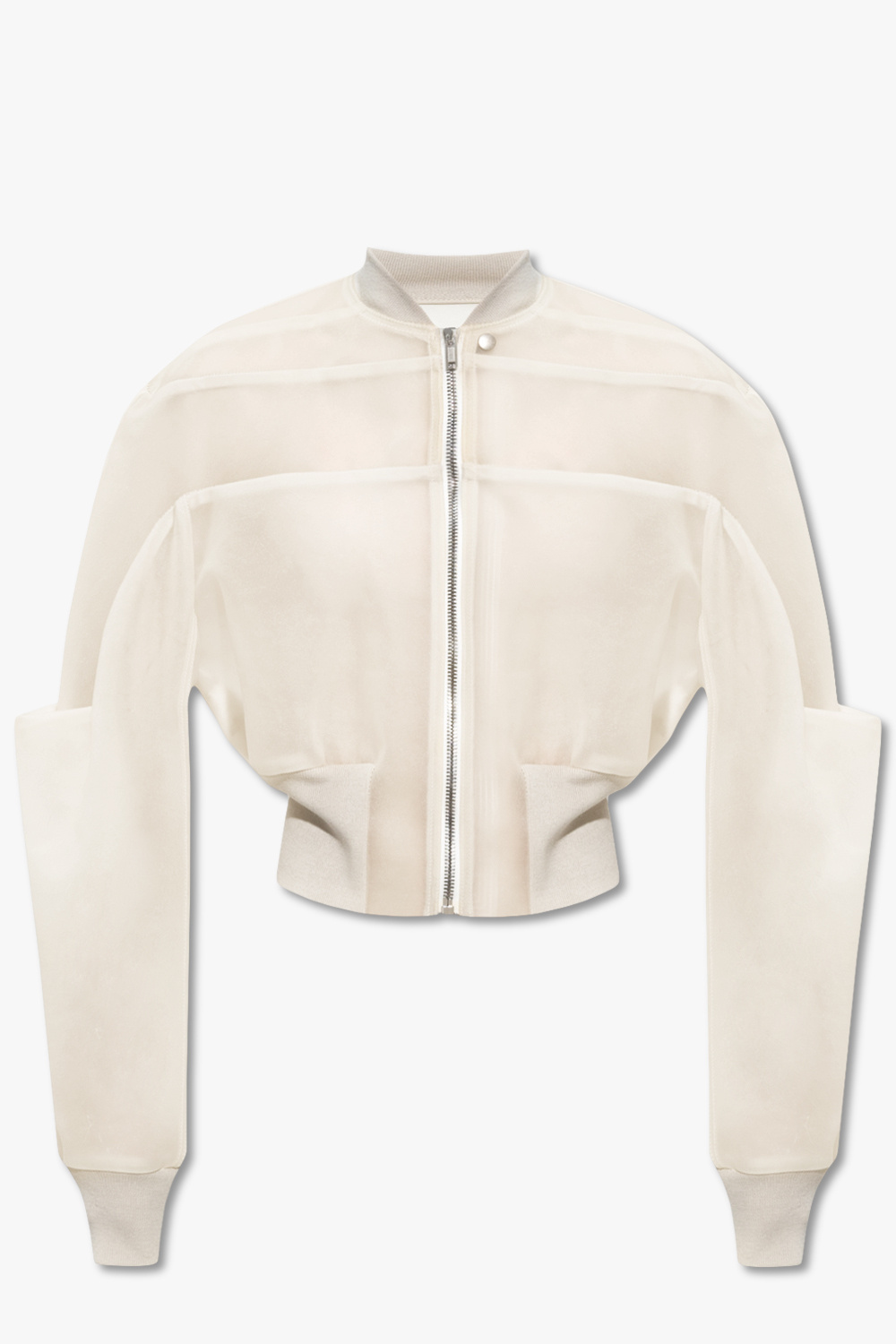 Rick owens leather bomber on sale jacket